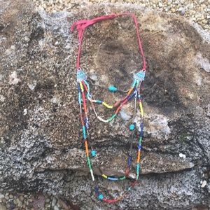 Lucky brand five layer necklace